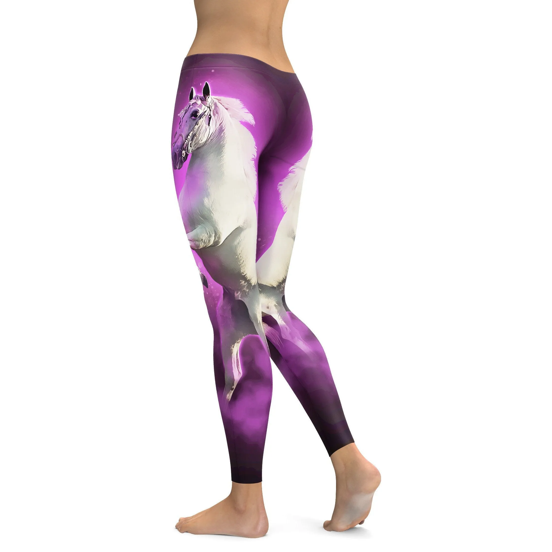 Rearing Horse Leggings