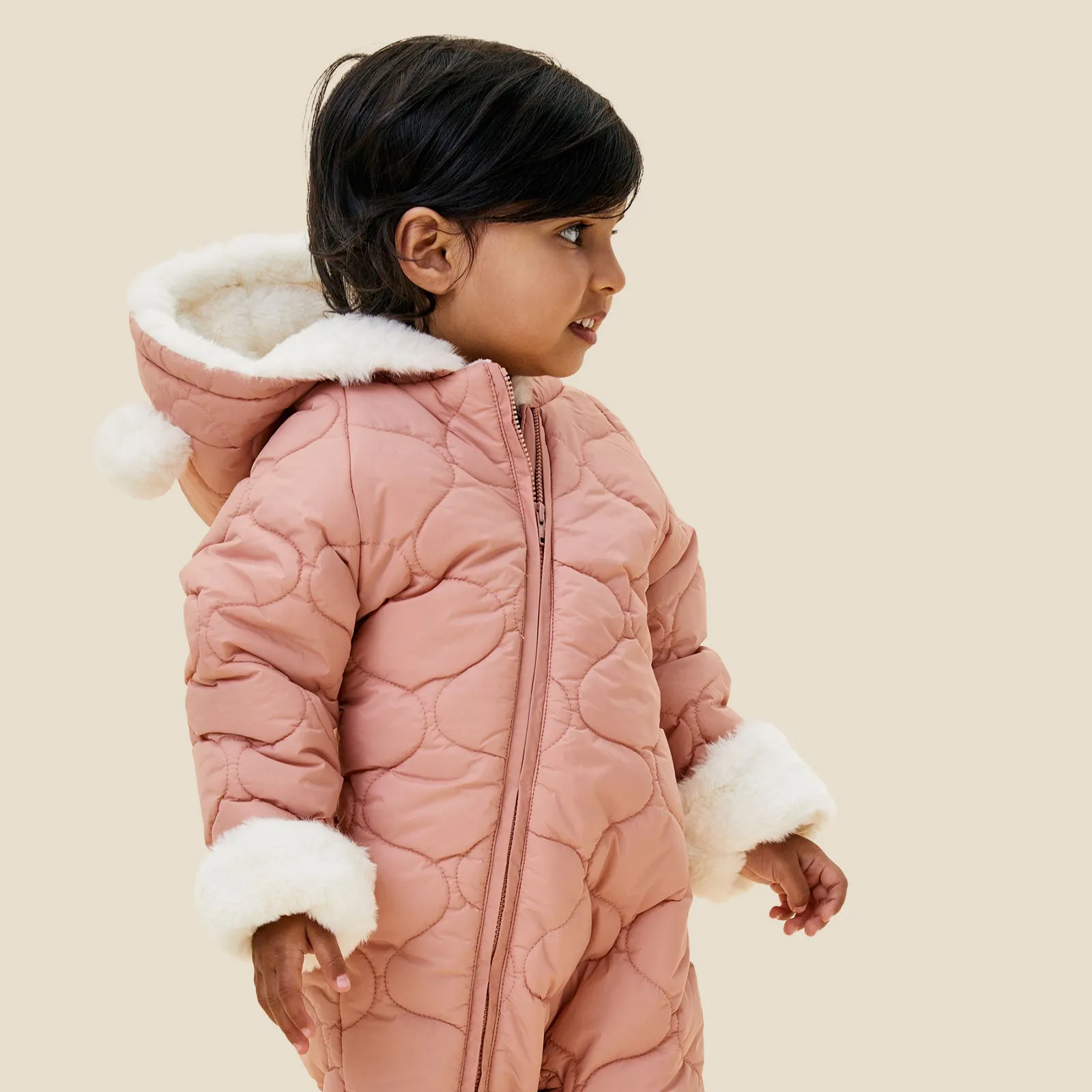 Recycled Waterproof Quilted Snowsuit