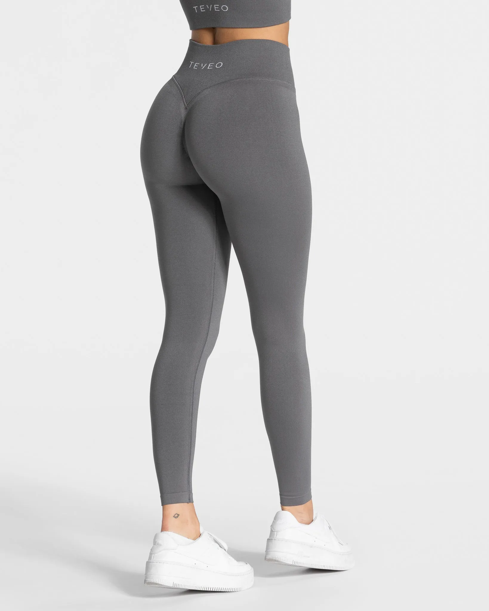 Statement Scrunch Leggings "Graphit"