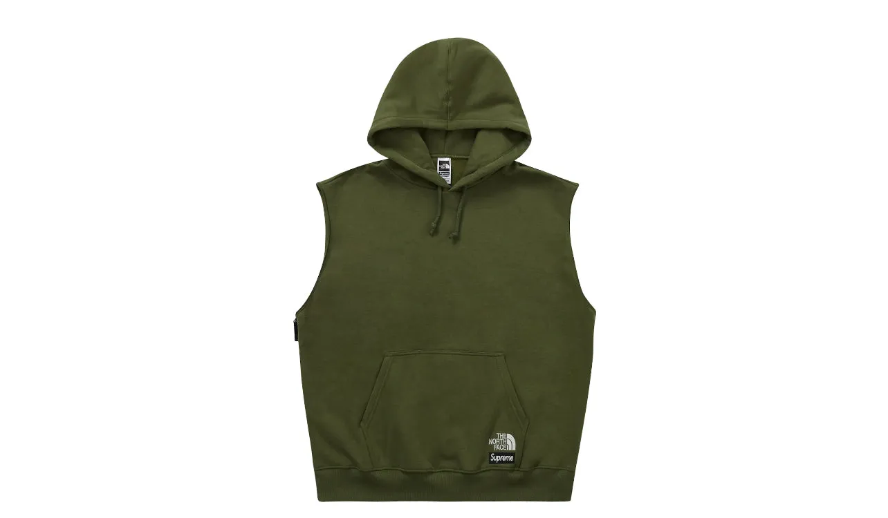 Supreme The North Face Convertible Hooded Sweatshirt Olive