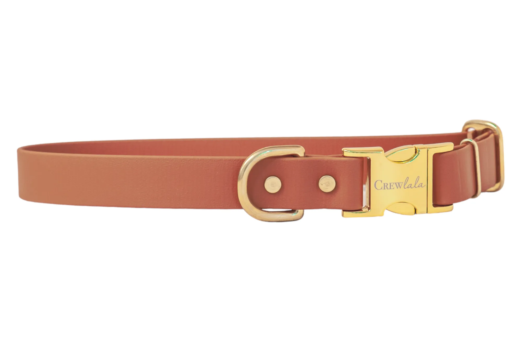 Tan Biothane Collar