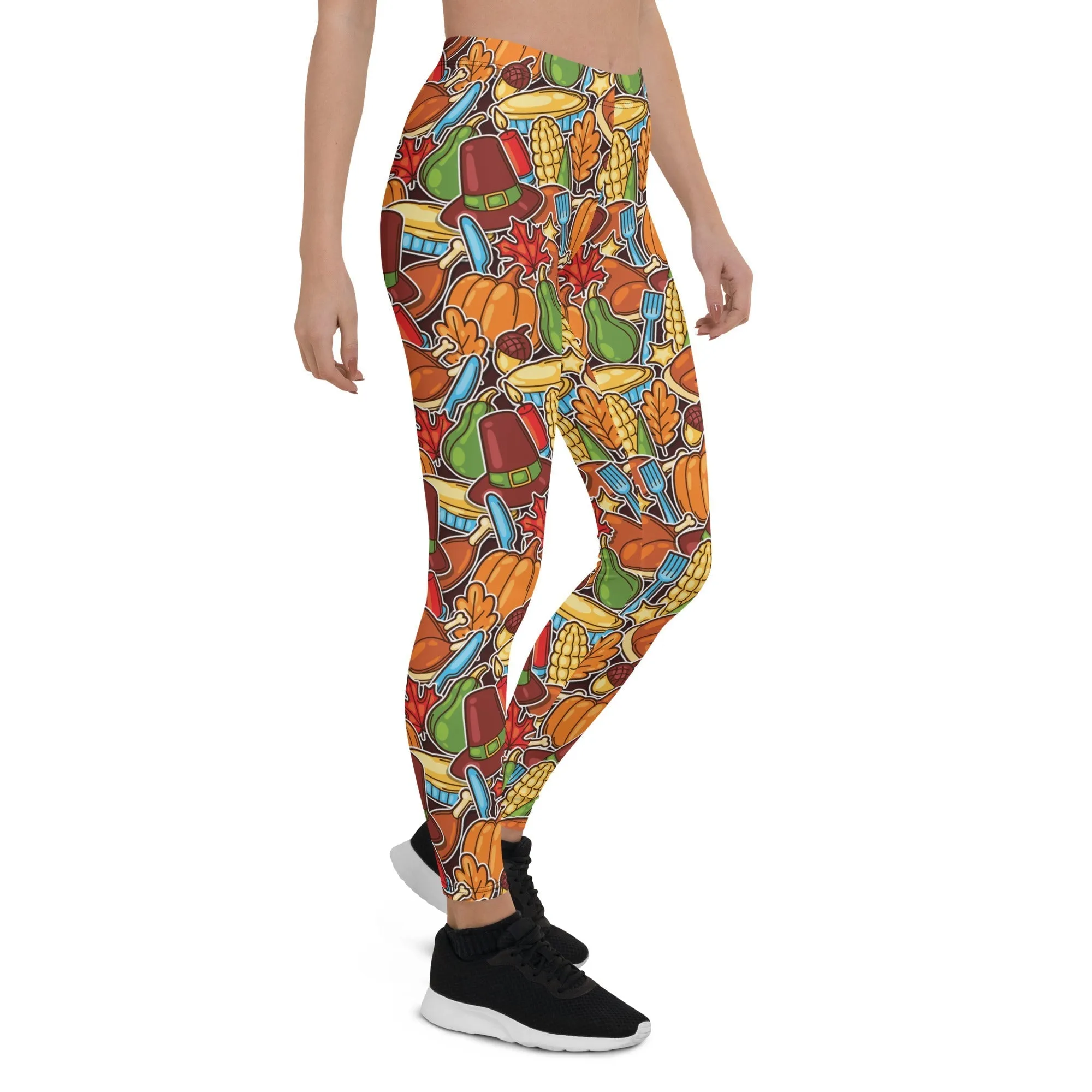 Thanksgiving Celebration Leggings