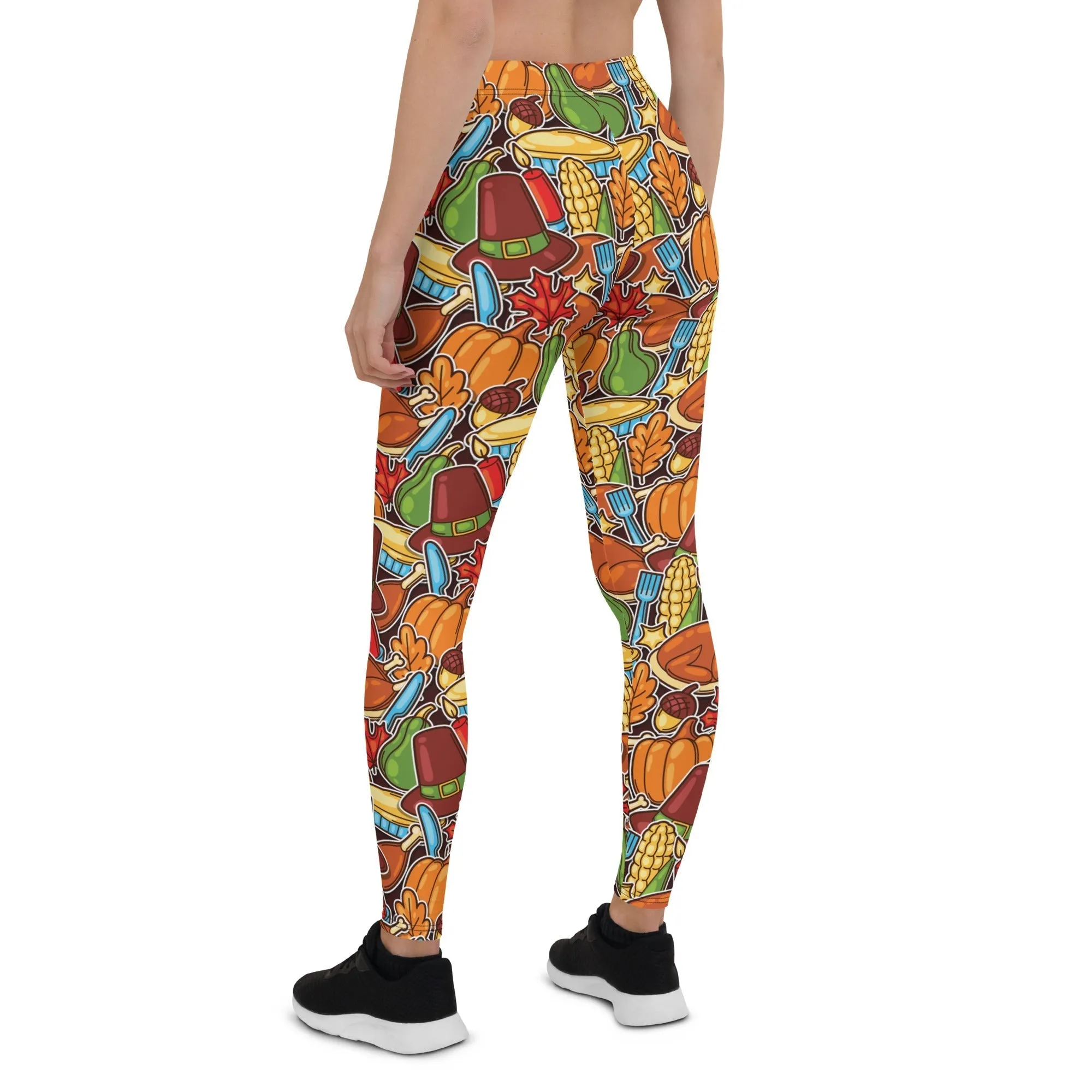 Thanksgiving Celebration Leggings