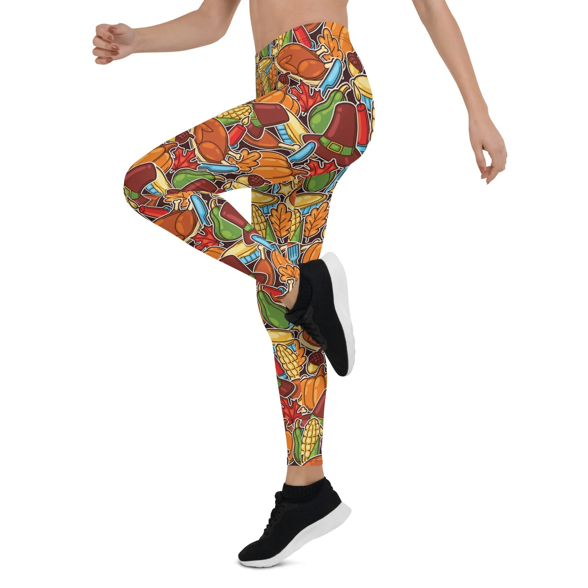 Thanksgiving Celebration Leggings