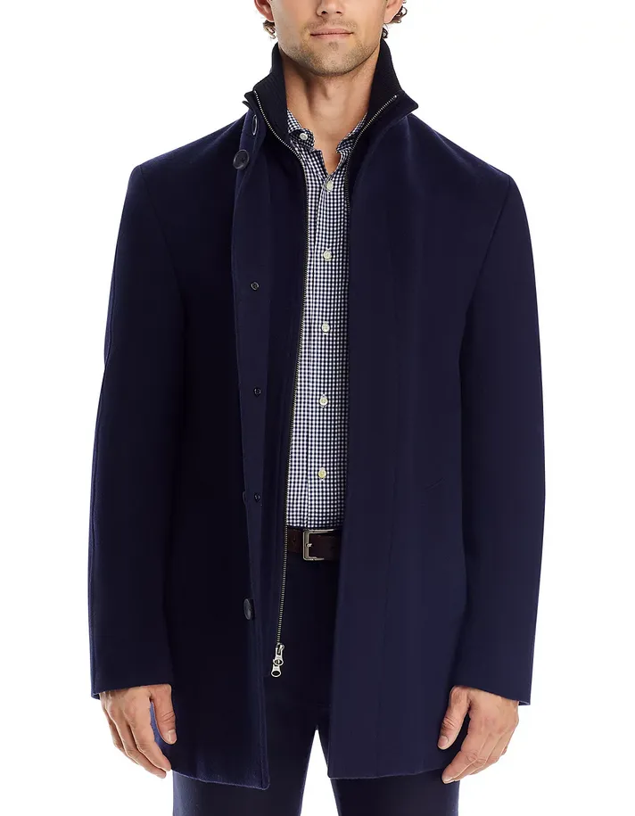 The Men Store Cashmere Regular Fit Car Coat