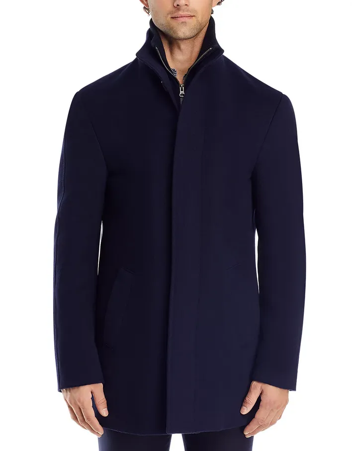 The Men Store Cashmere Regular Fit Car Coat