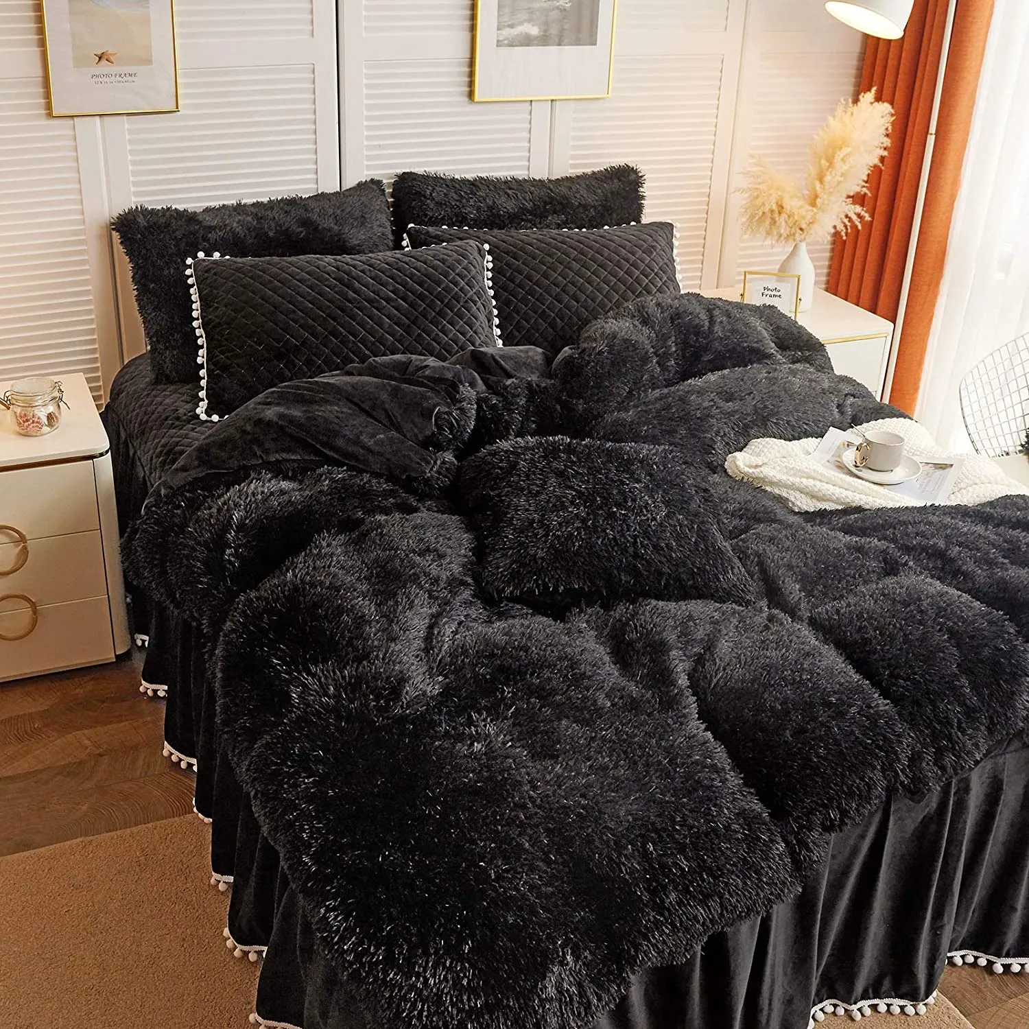 The Softy Black Bed Set