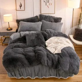 The Softy Dark Gray Bed Set