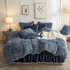 The Softy Ombre Navy Bed Set