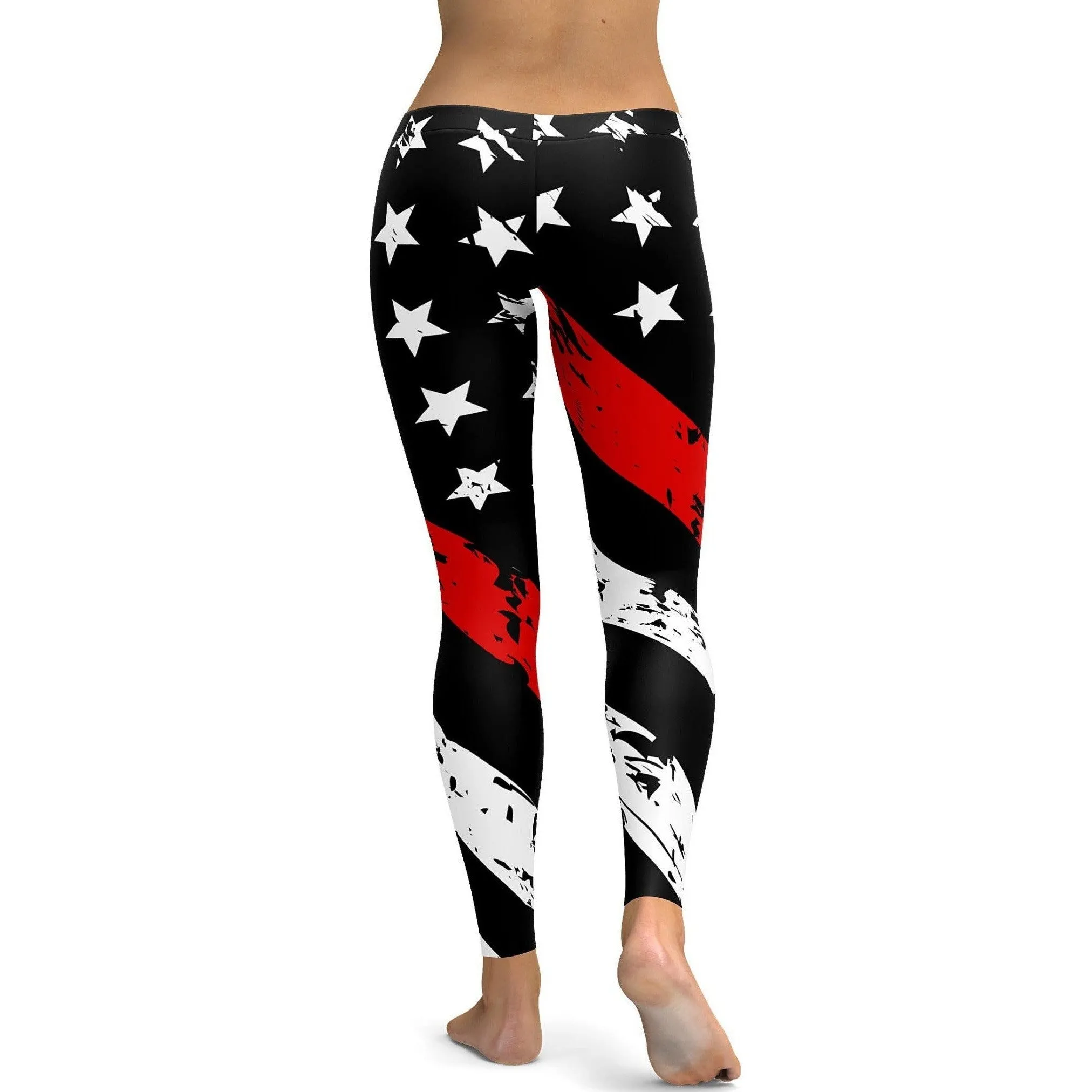 Thin Red Line Leggings