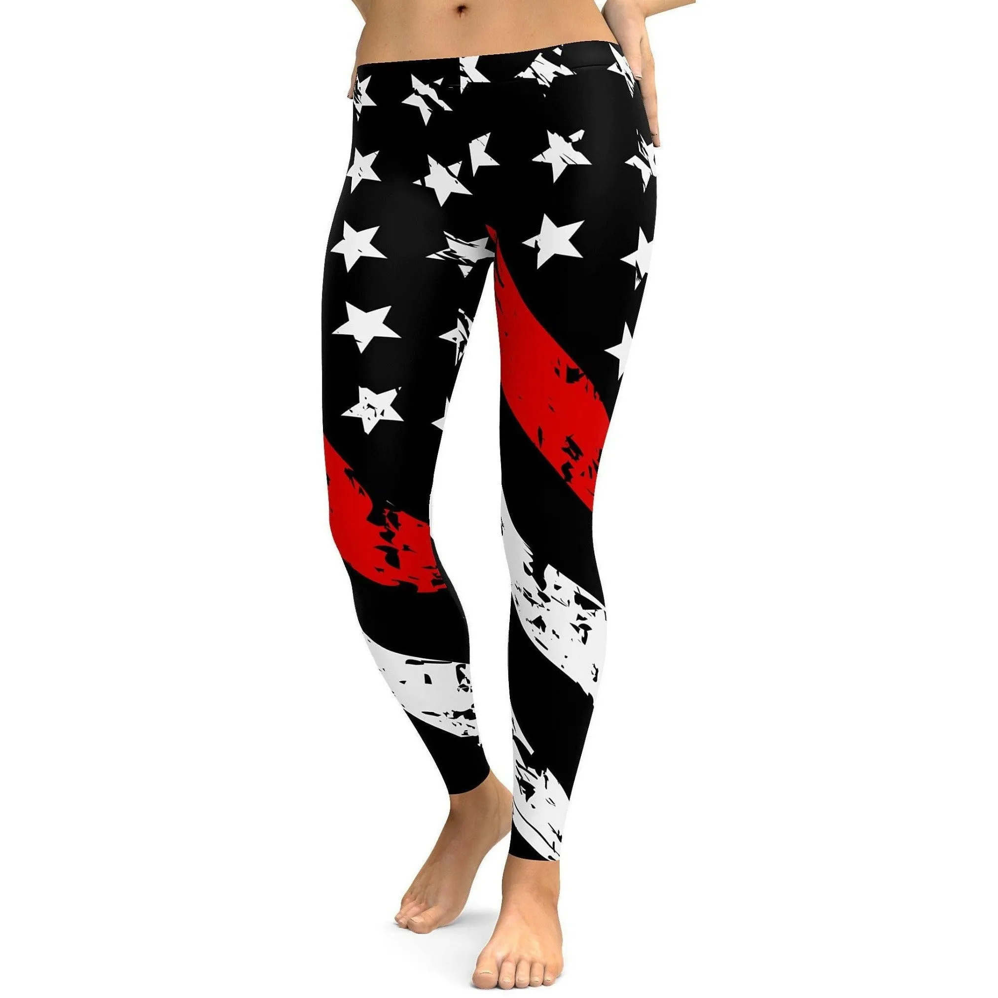 Thin Red Line Leggings