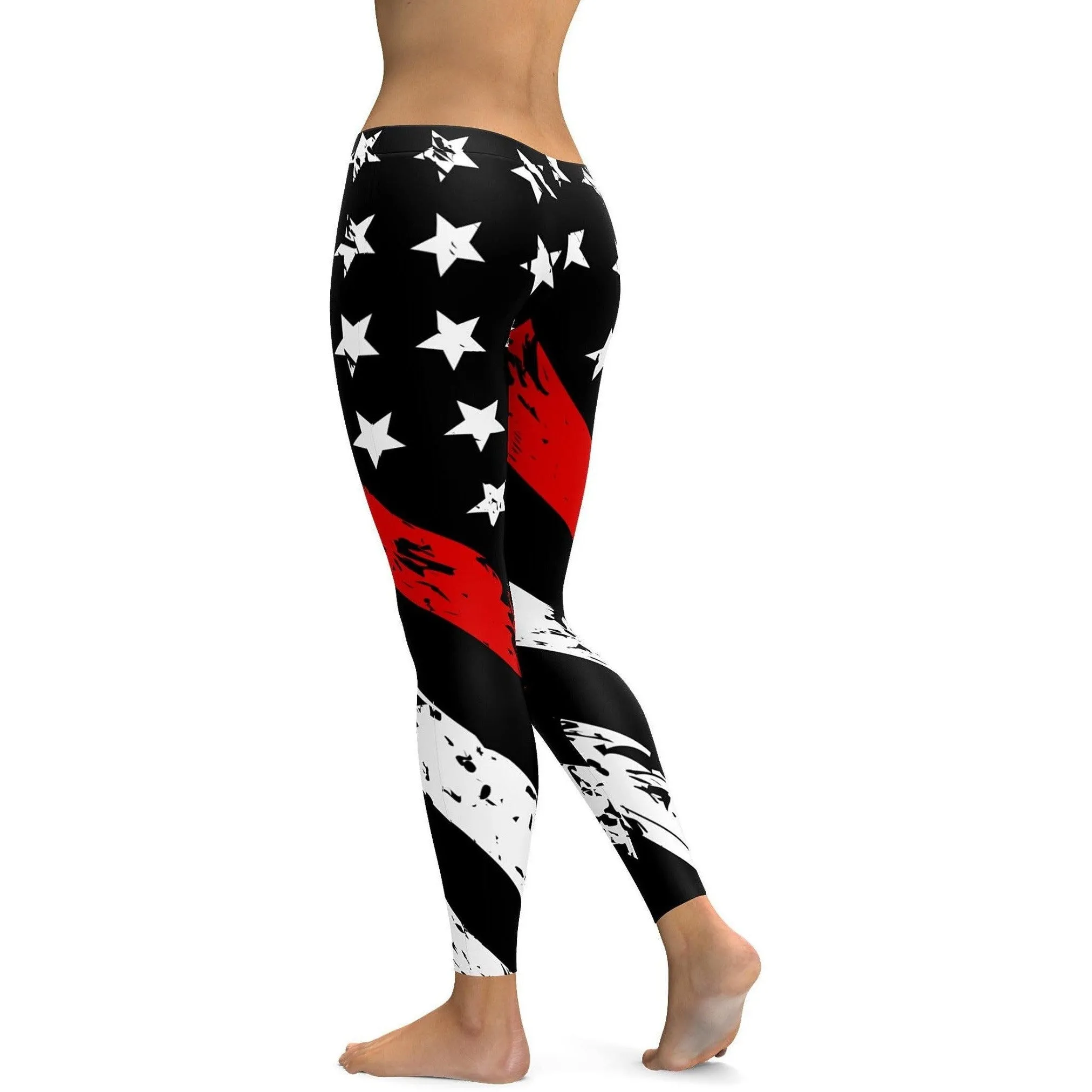 Thin Red Line Leggings