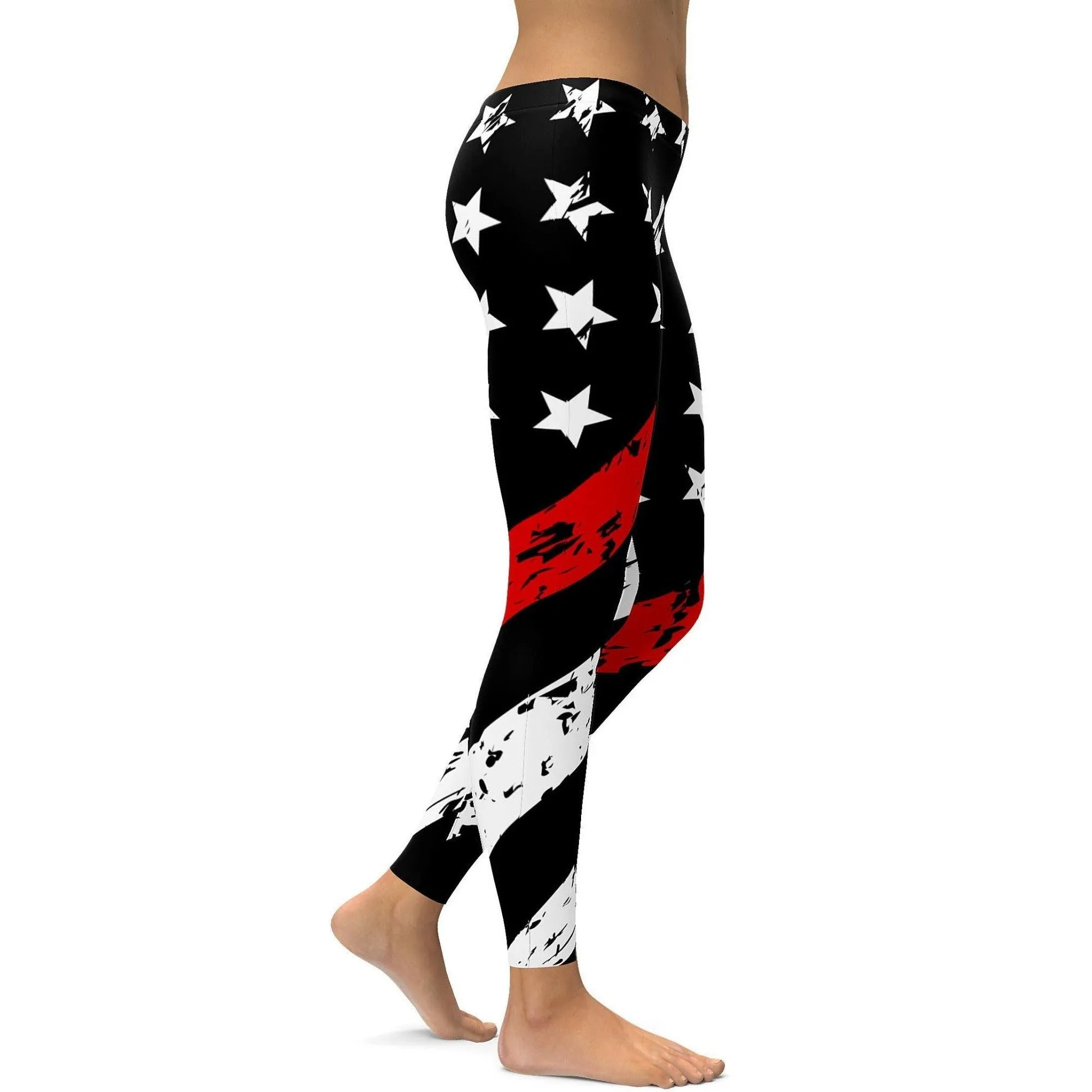 Thin Red Line Leggings