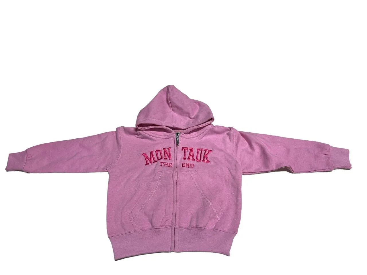 Toddler Montauk The End Embroidered Nantucket Zip-Up Hoodie