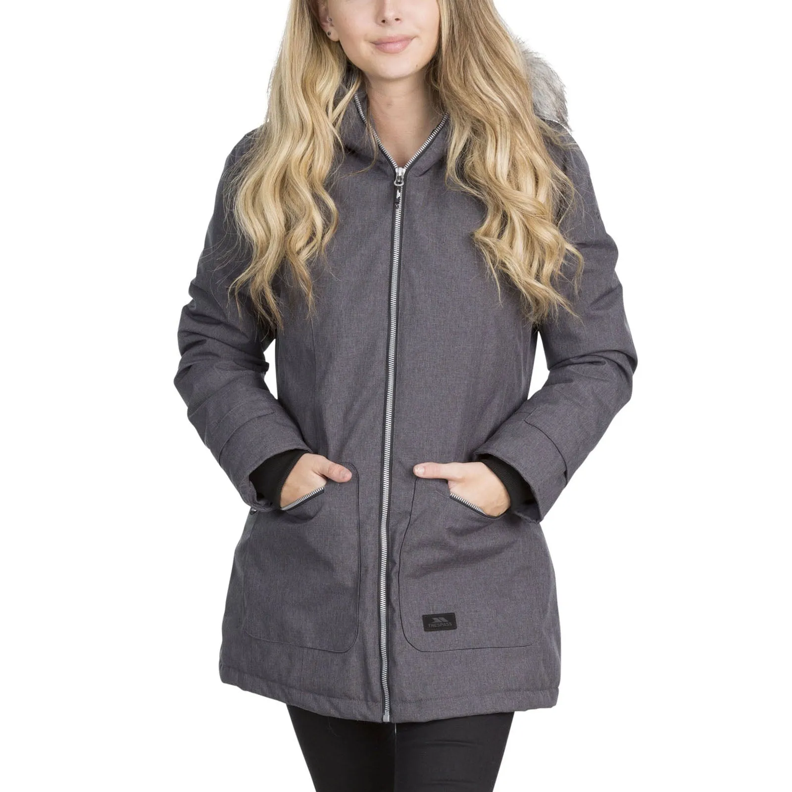 Trespass Womens Day By Day Waterproof Parka Jacket