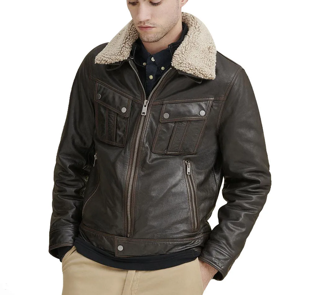 Tucker Sherpa Collar Jacket