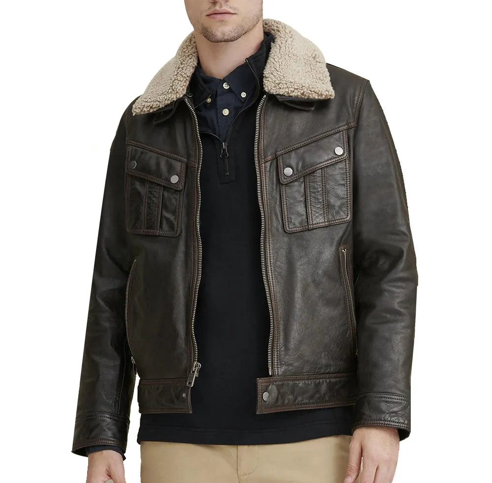 Tucker Sherpa Collar Jacket