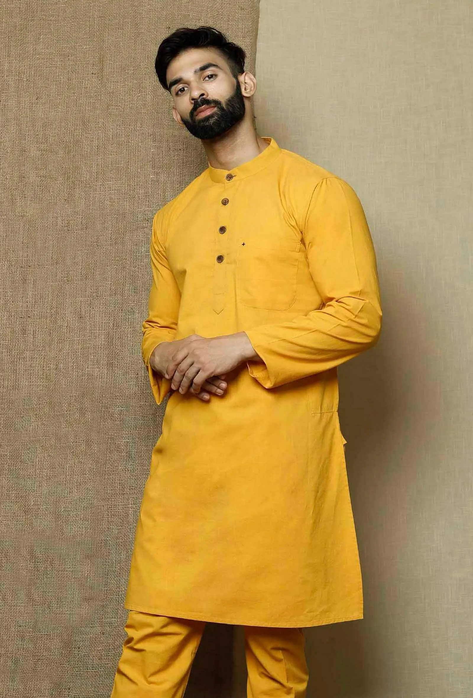 Tuscan Sun  Cotton Kurta