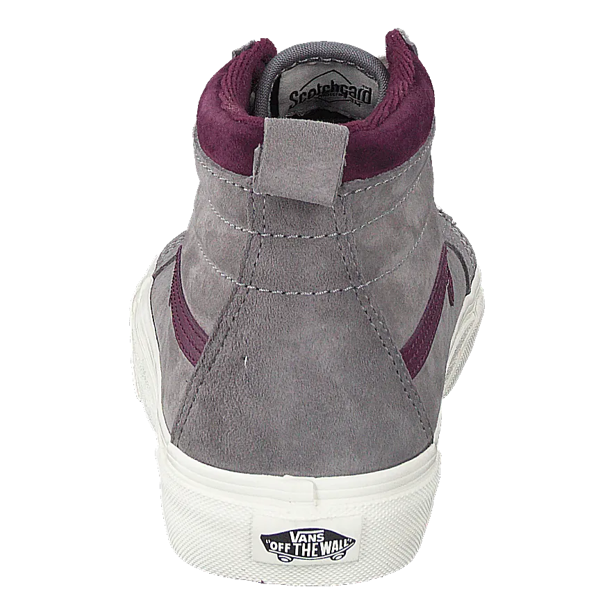 Ua Sk8-hi (mte) Frost Gray/ Prune