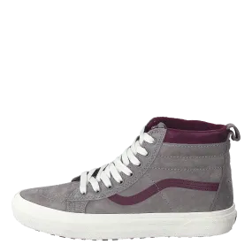 Ua Sk8-hi (mte) Frost Gray/ Prune