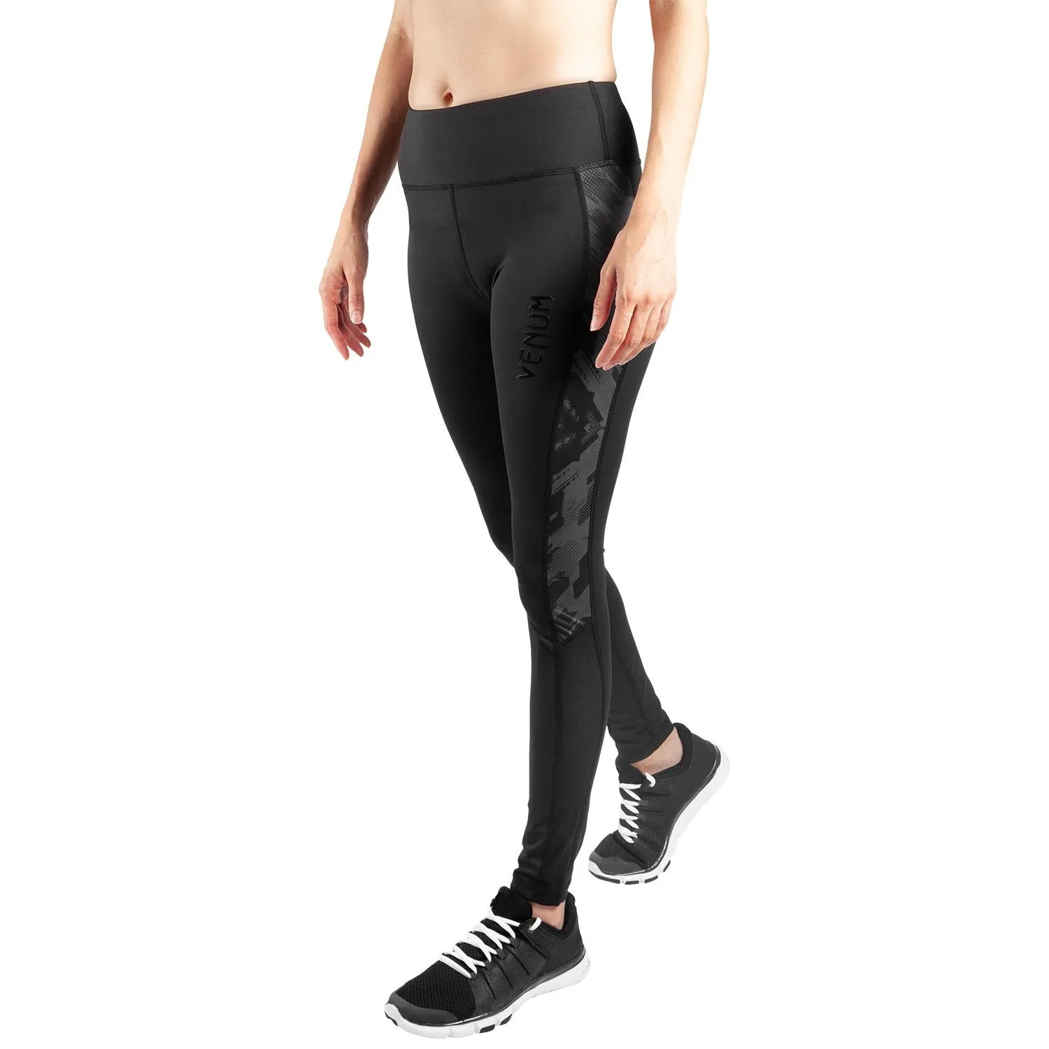 Venum Tecmo Leggings - For Women - Black/Black