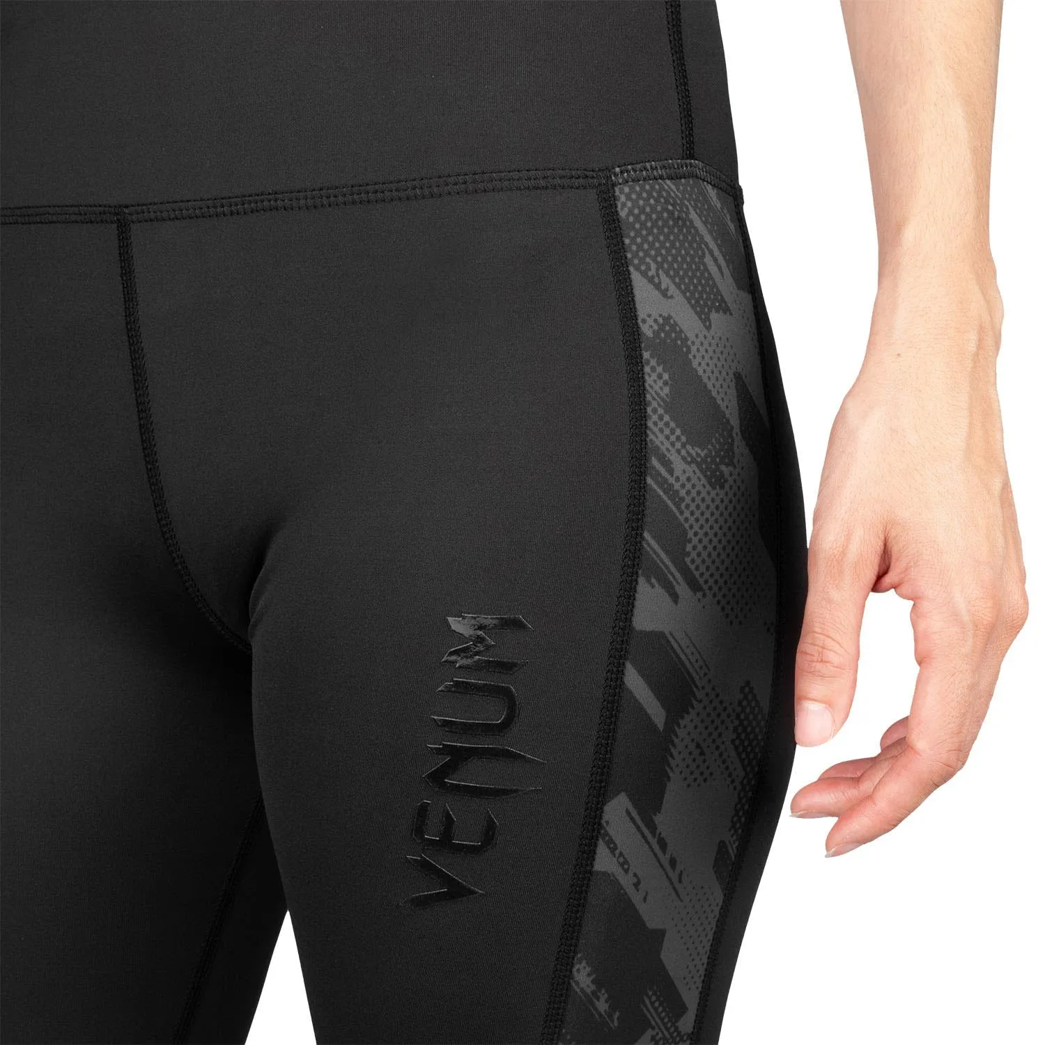 Venum Tecmo Leggings - For Women - Black/Black