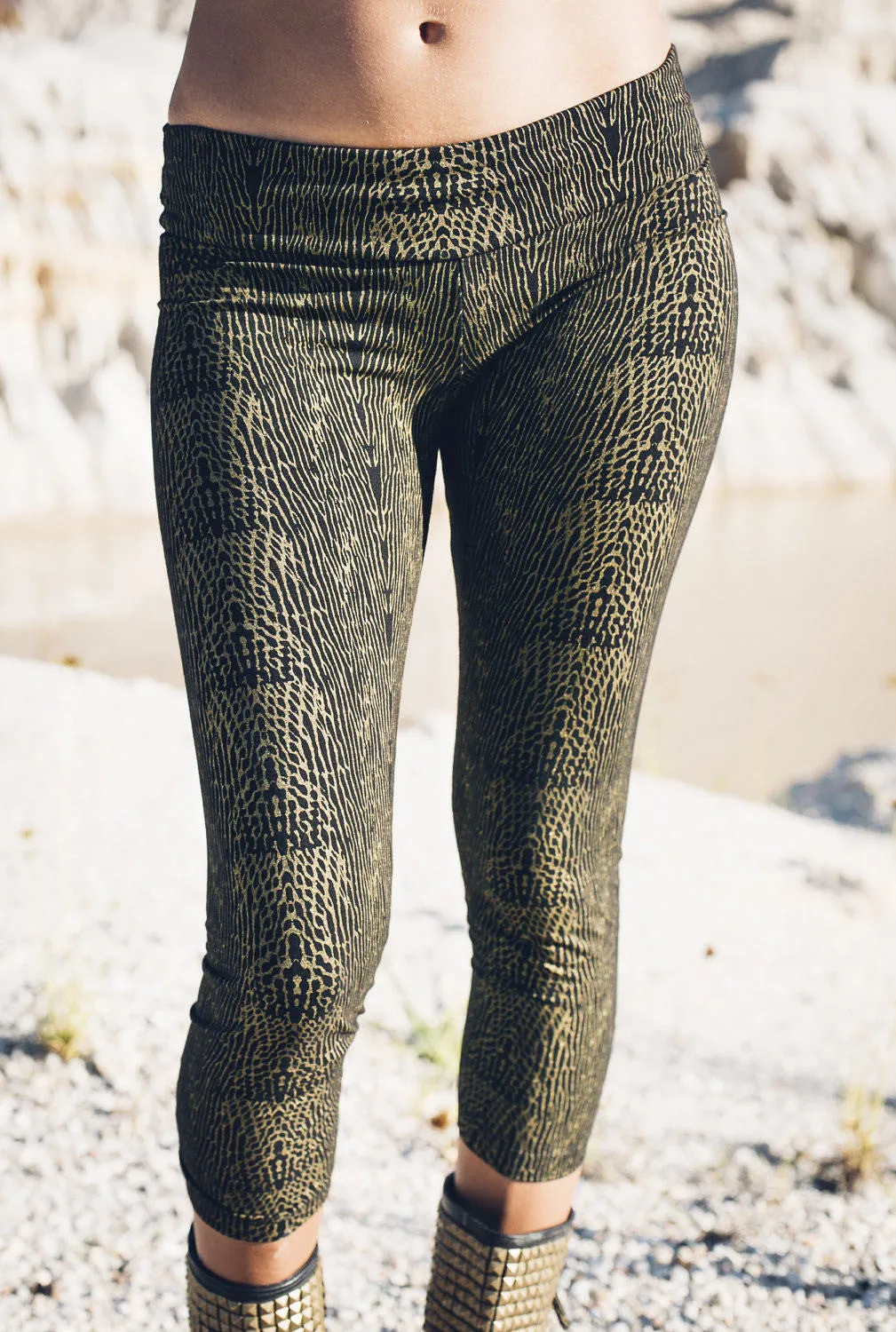 Viper Long and 3/4 Organic Cotton Leggings