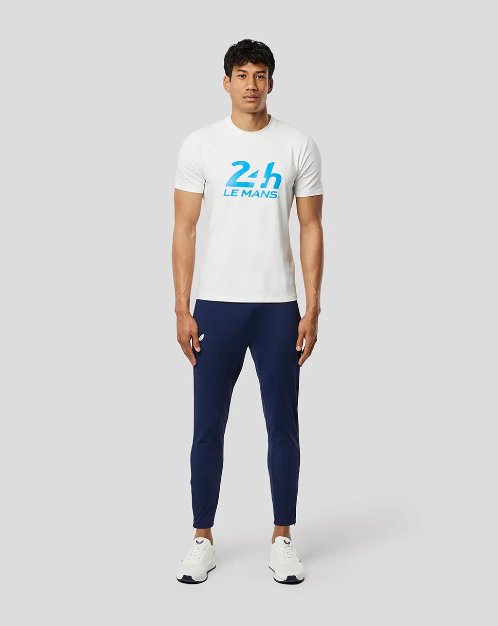 White Le Mans Tee