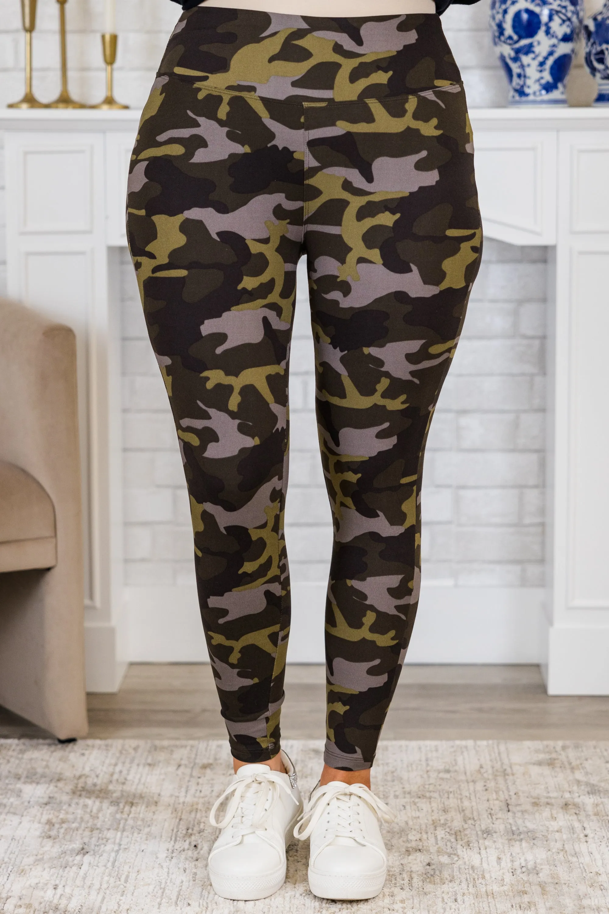 Wild Blend Leggings, Camo