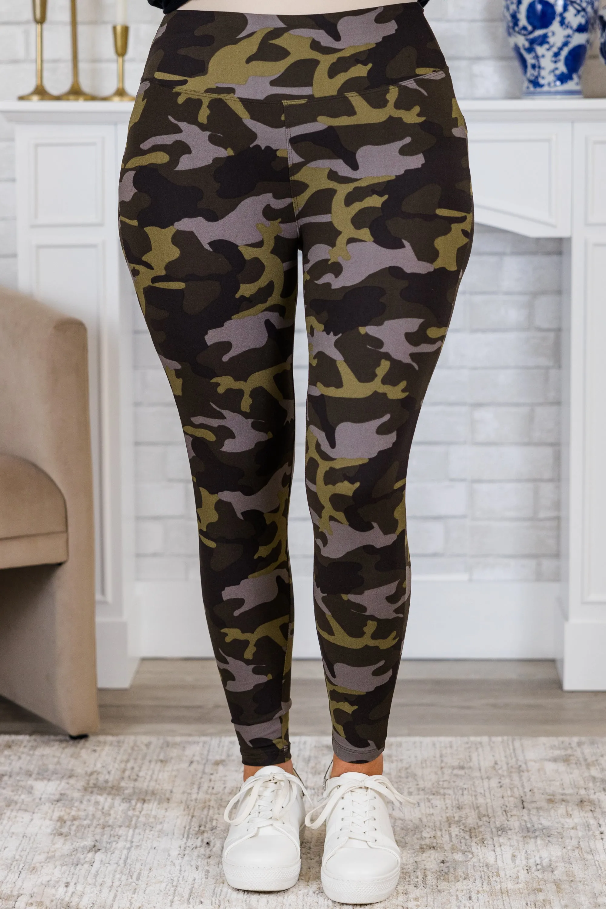 Wild Blend Leggings, Camo