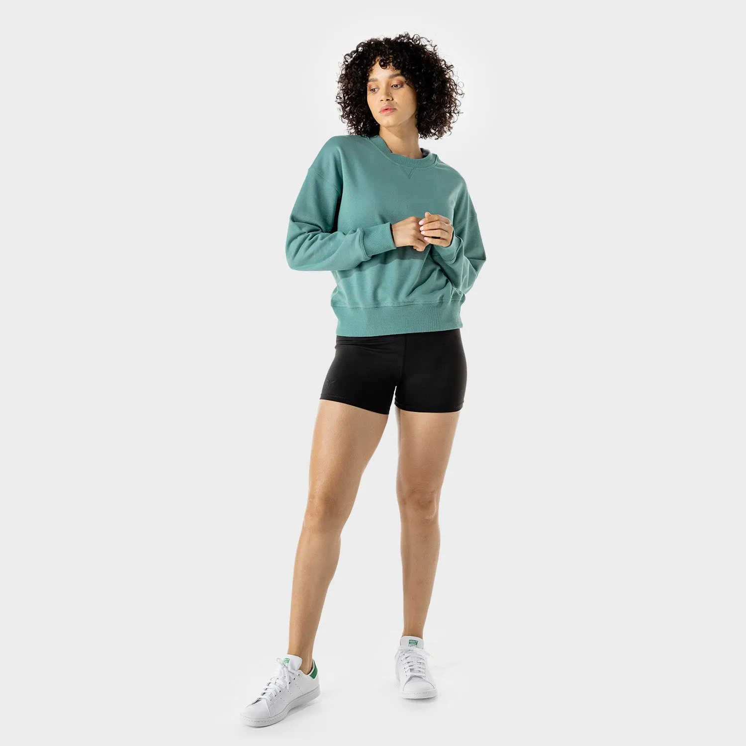 Women's Fitness - Sweatshirt - Basil