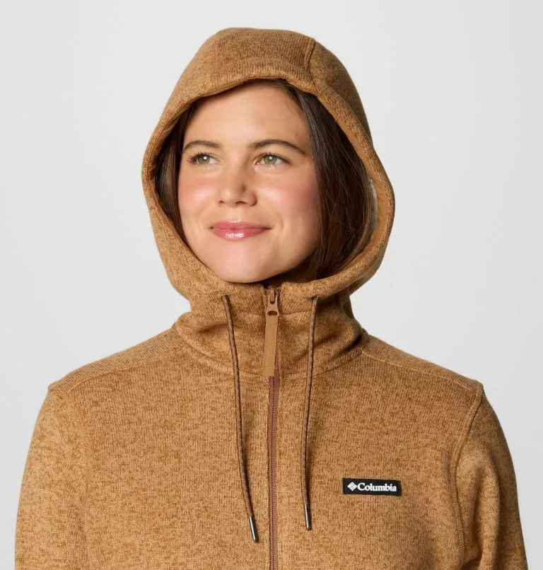 Women's Sweater Weather II Sherpa Full-Zip Jacket - Camel Brown Heather