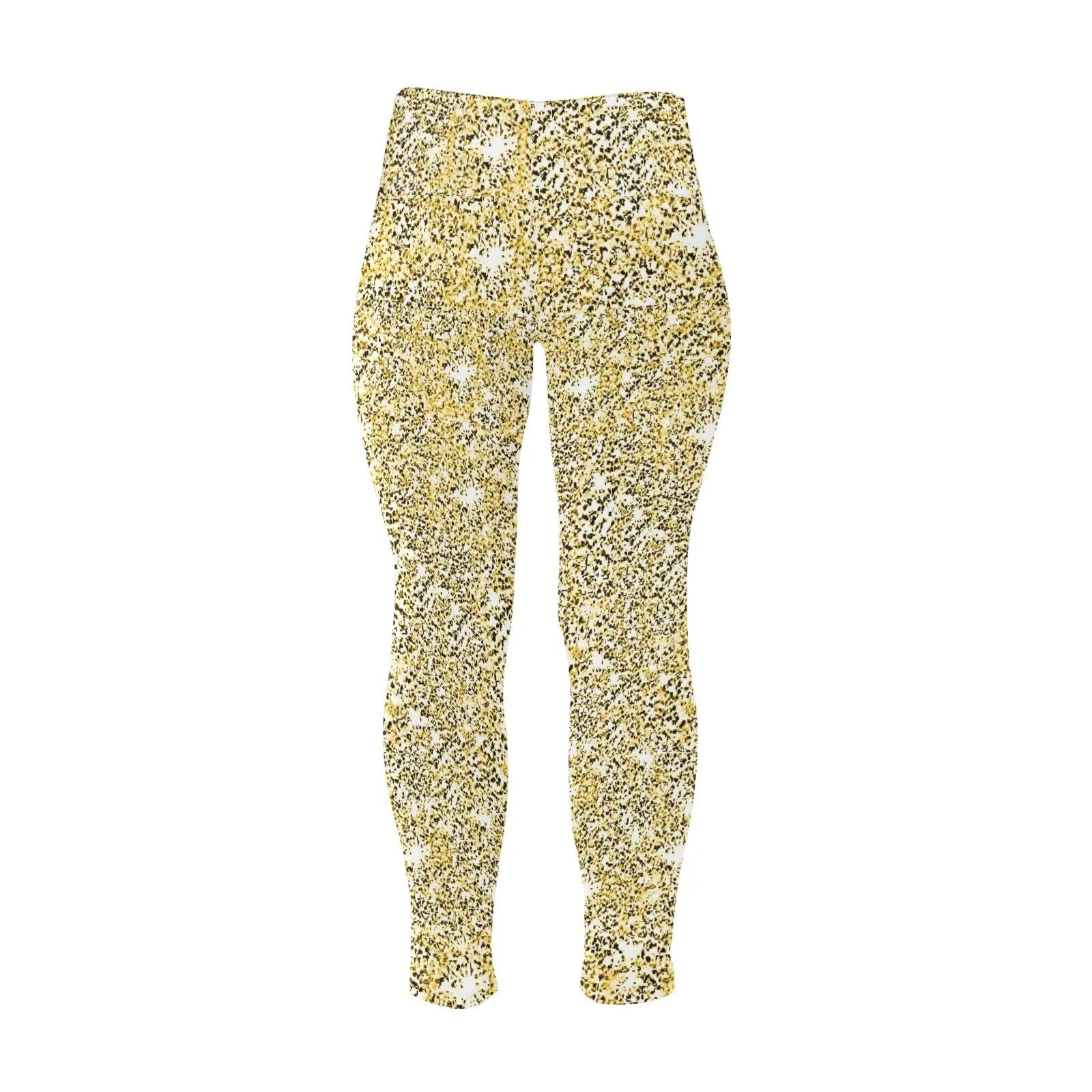 XXS-5XL Gold Sparkly High waisted Leggings,casual,gym/yoga/lounge/chillout/party wear,Christmas/Thanksgiving/Birthday/New Year/Ladies Gift