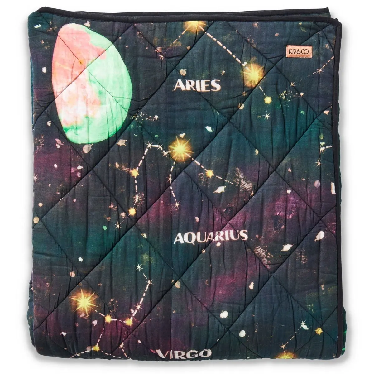 Zodiac Quilted Kids Bedspread